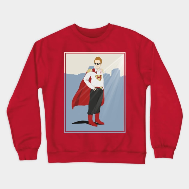 the Hero of Miami Crewneck Sweatshirt by ManuLuce